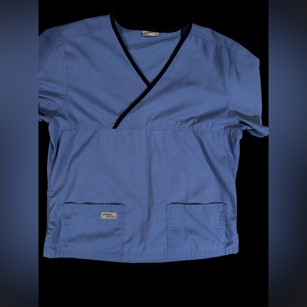 Urban scubs Blue Women's scrub top